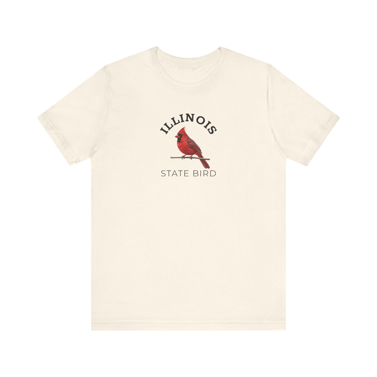 Illinois Official State Bird Shirt | Northern Cardinal T-Shirt
