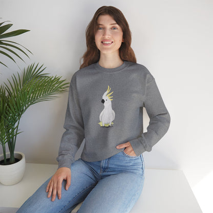 Cockatoo Bird Watcher Biologist Crewneck Sweatshirt