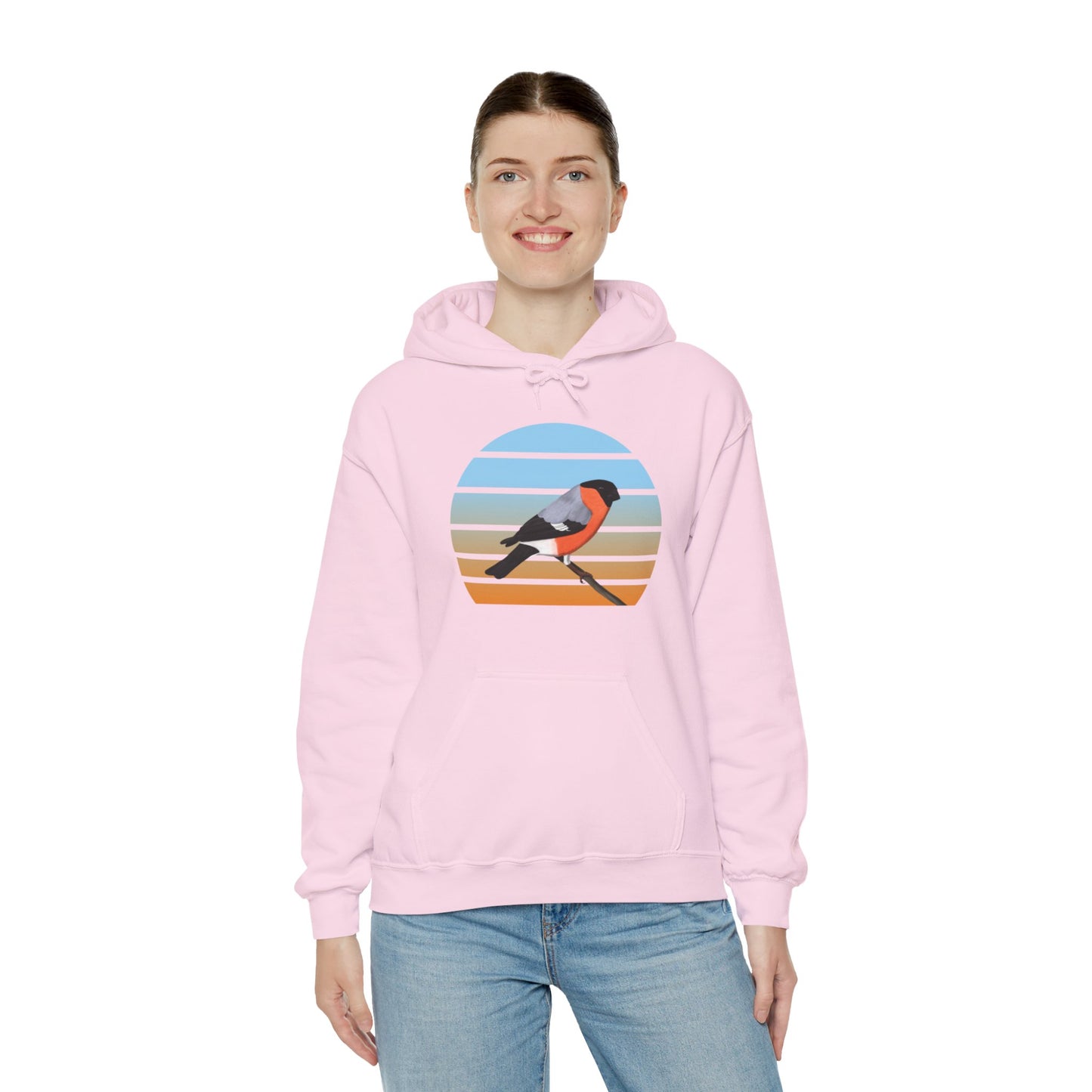 Bullfinch Bird Hoodie