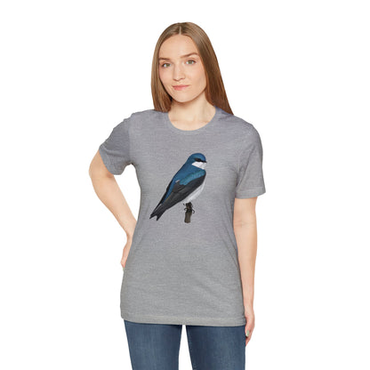 Tree Swallow Bird Tee - jz.birds