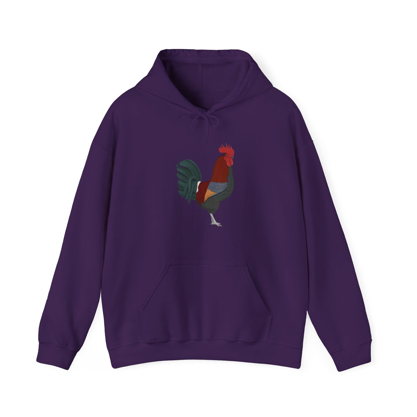 Rooster Bird Birdwatching Birder Hoodie