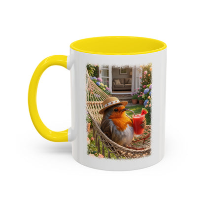 Robin Rosi Hammock and Smoothie Mug for Bird Lovers