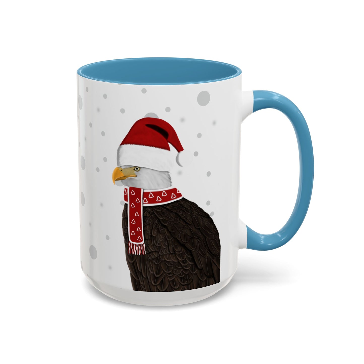 Bald Eagle Christmas Bird Coffee Mug