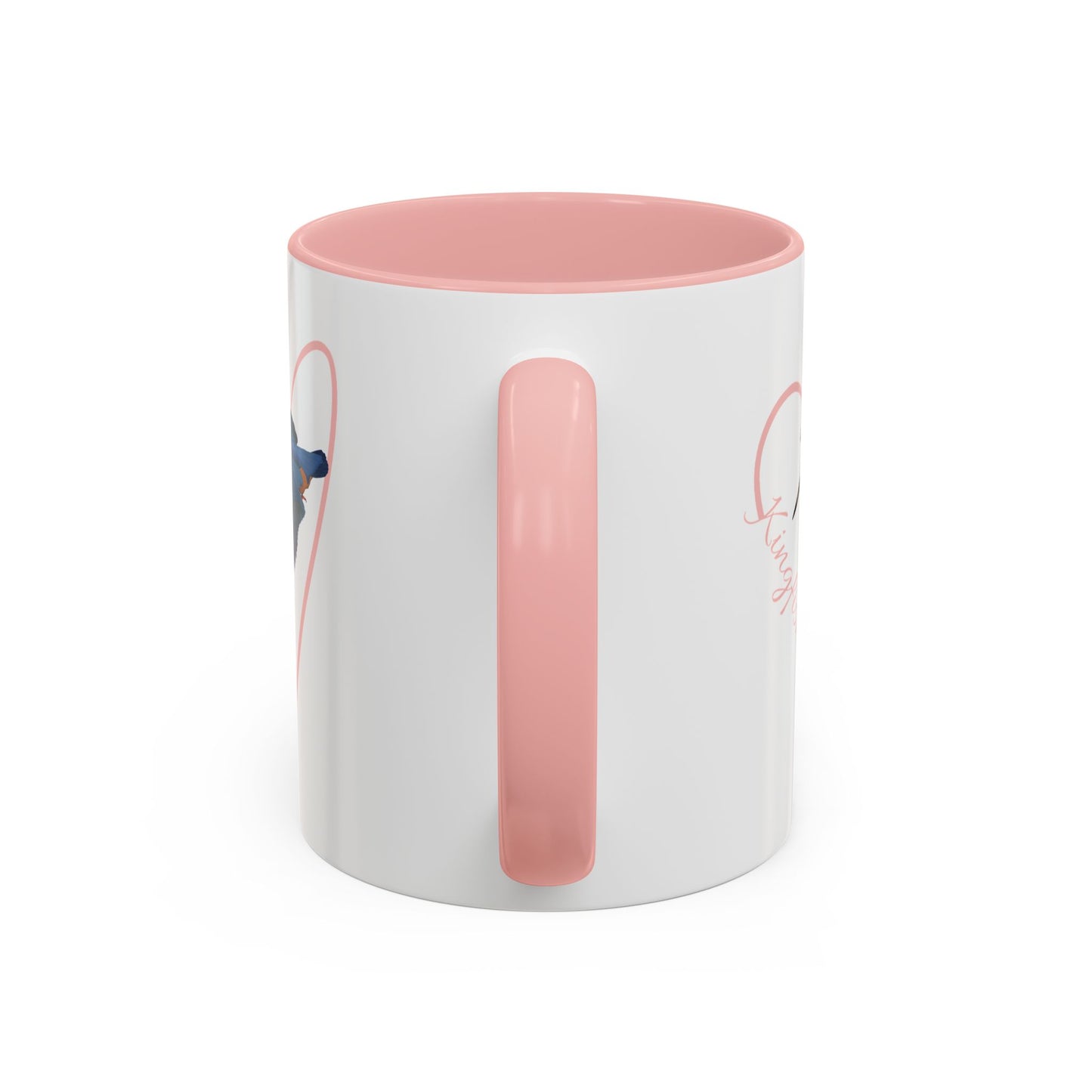 Kingfisher Mug Bird with Heart for Bird Lovers