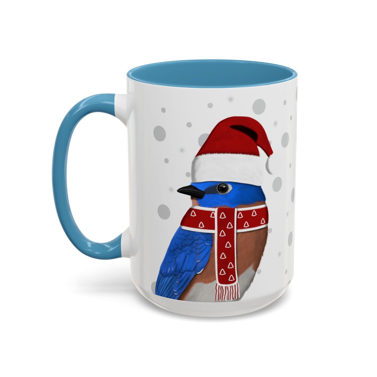 Bluebird Christmas Bird Coffee Mug