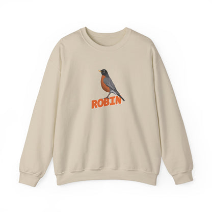 American Robin Sweatshirt Birding & Birdwatching Bird Lovers