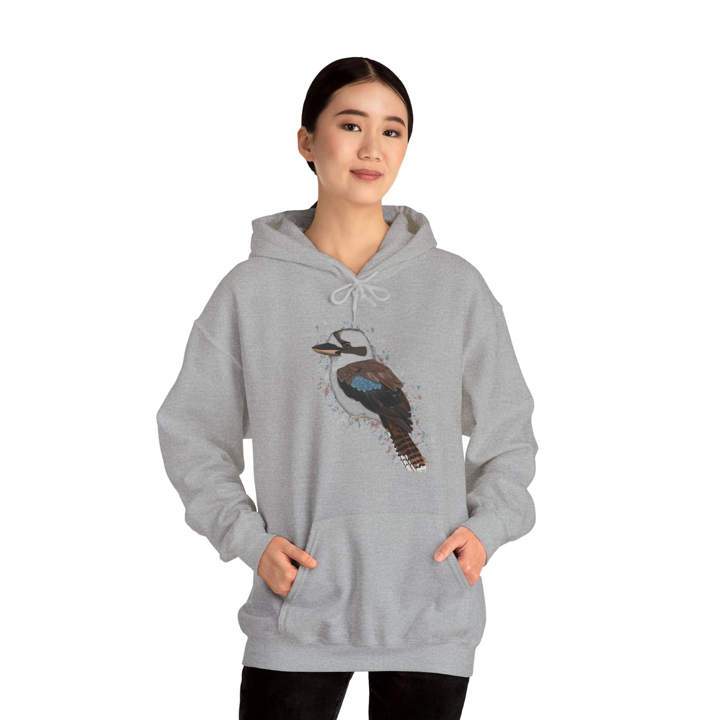 Kookaburra Bird Unisex Hoodie - jz.birds