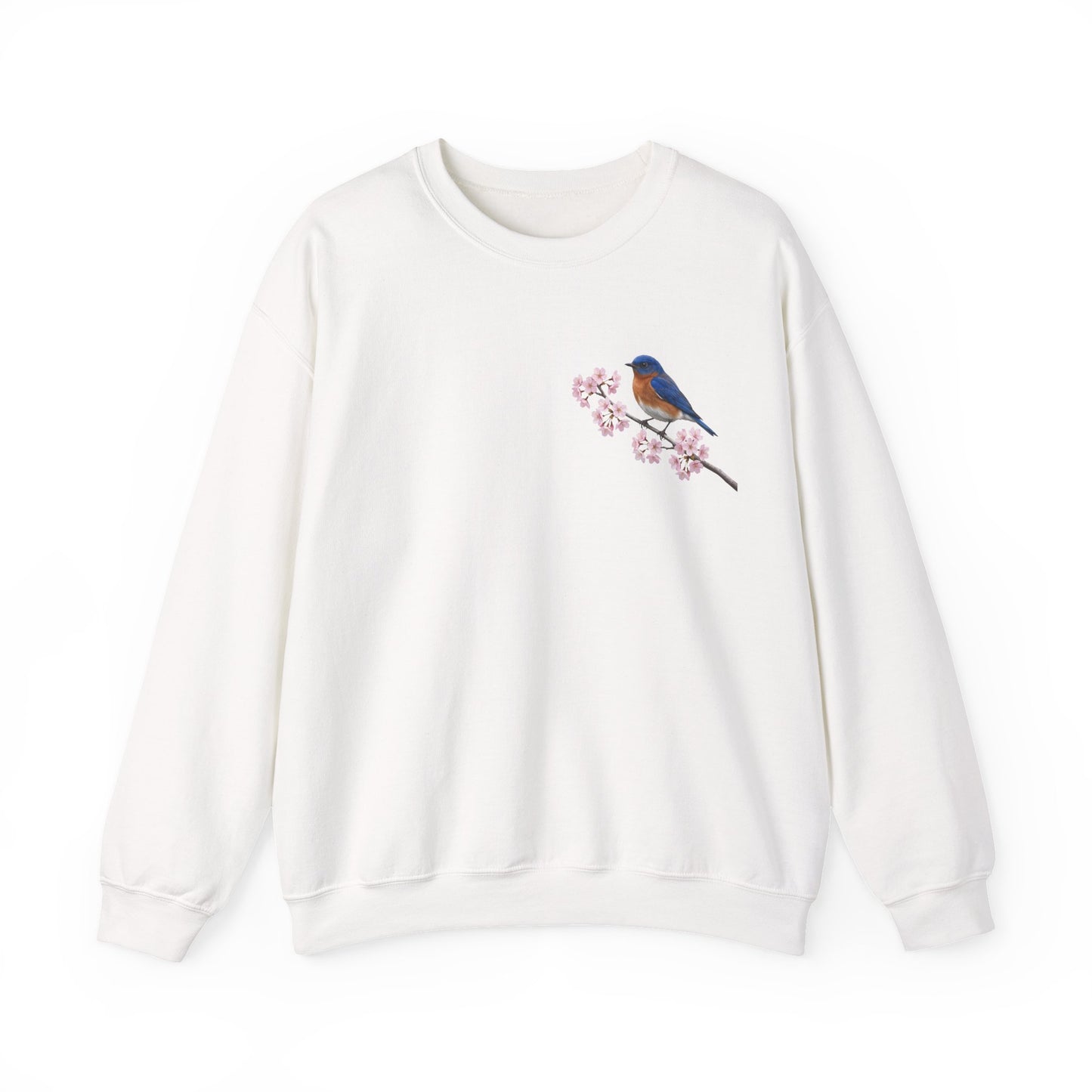 Bluebird Sweatshirt on Animal Lover Gift background