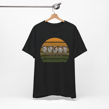 Sparrow Premium T-Shirt | Unique Birdwatcher & Birder Gift by jz.birds