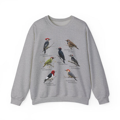 Woodpecker Sweatshirt in Black