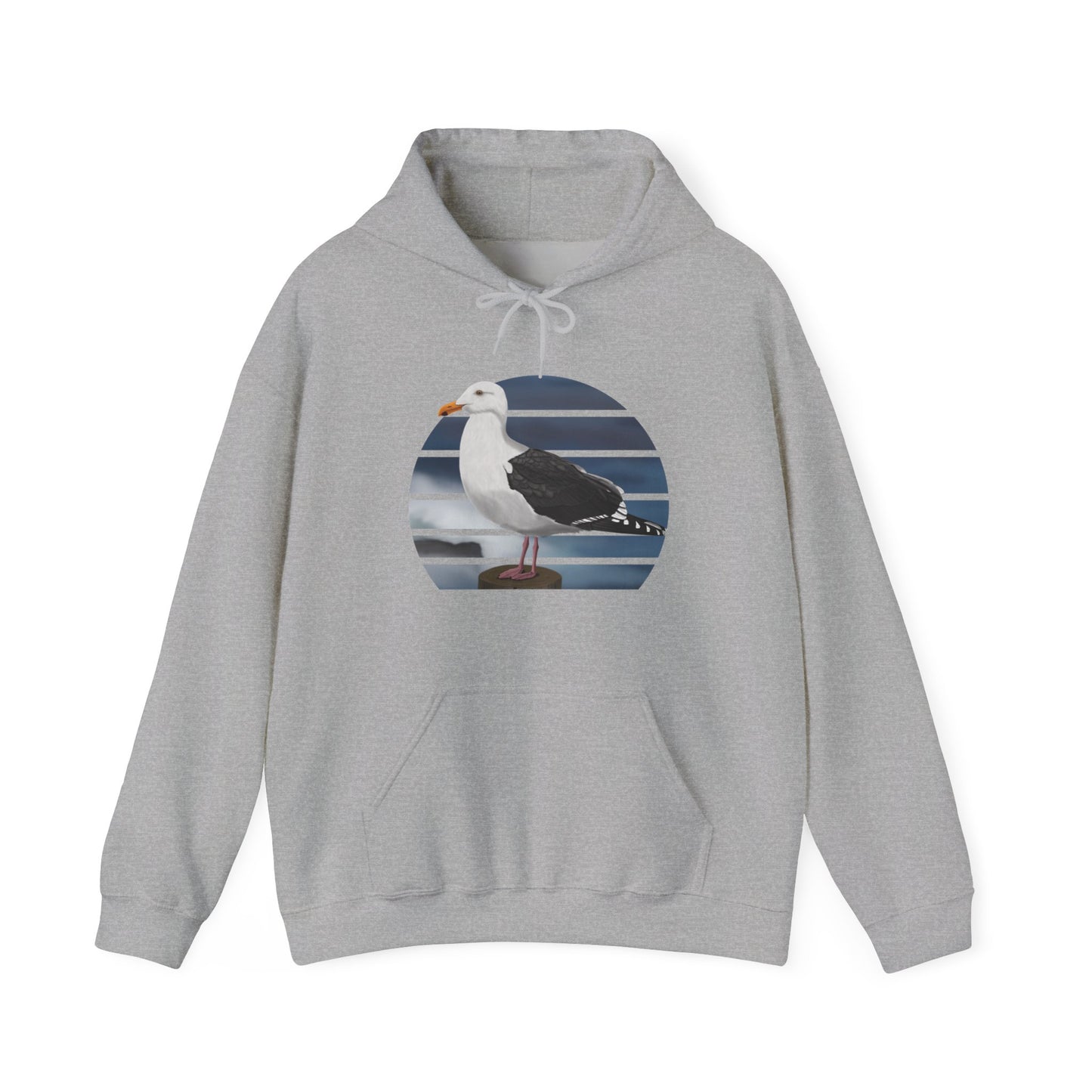 Seagull Bird Hoodie