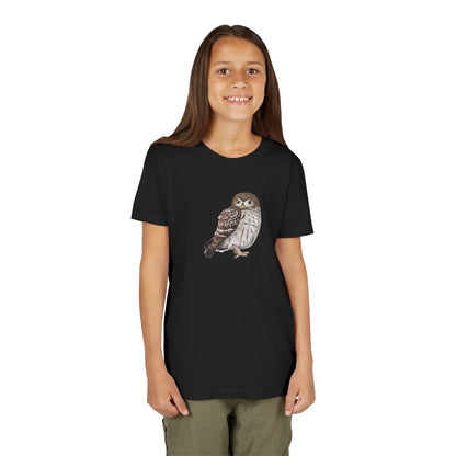 Little Owl Birding & Birdwatching Bird Youth T-Shirt