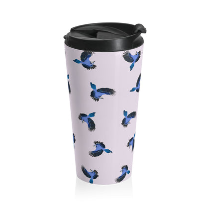 Blue Jay and Tern Tumbler – 15oz bird style