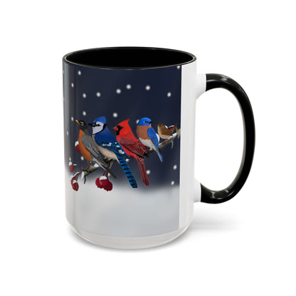 Backyard Birds Coffee Mug | Ceramic Christmas Gift for Bird Lovers
