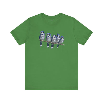Blue Jays T-Shirt | Unisex Retail Fit Bird Lover Tee | Wildlife Birder Gift