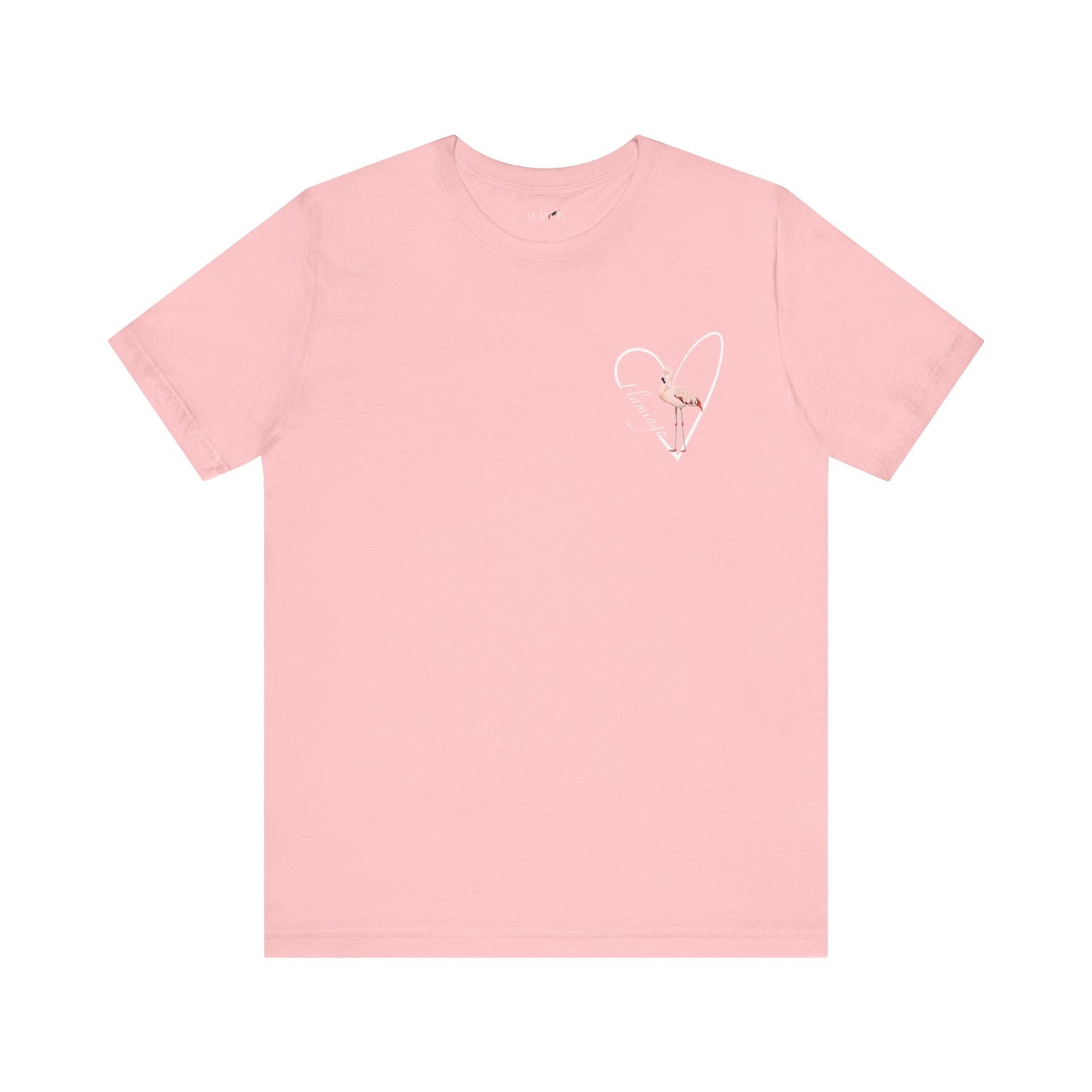 Flamingo Heart Birdwatcher Bird T-Shirt