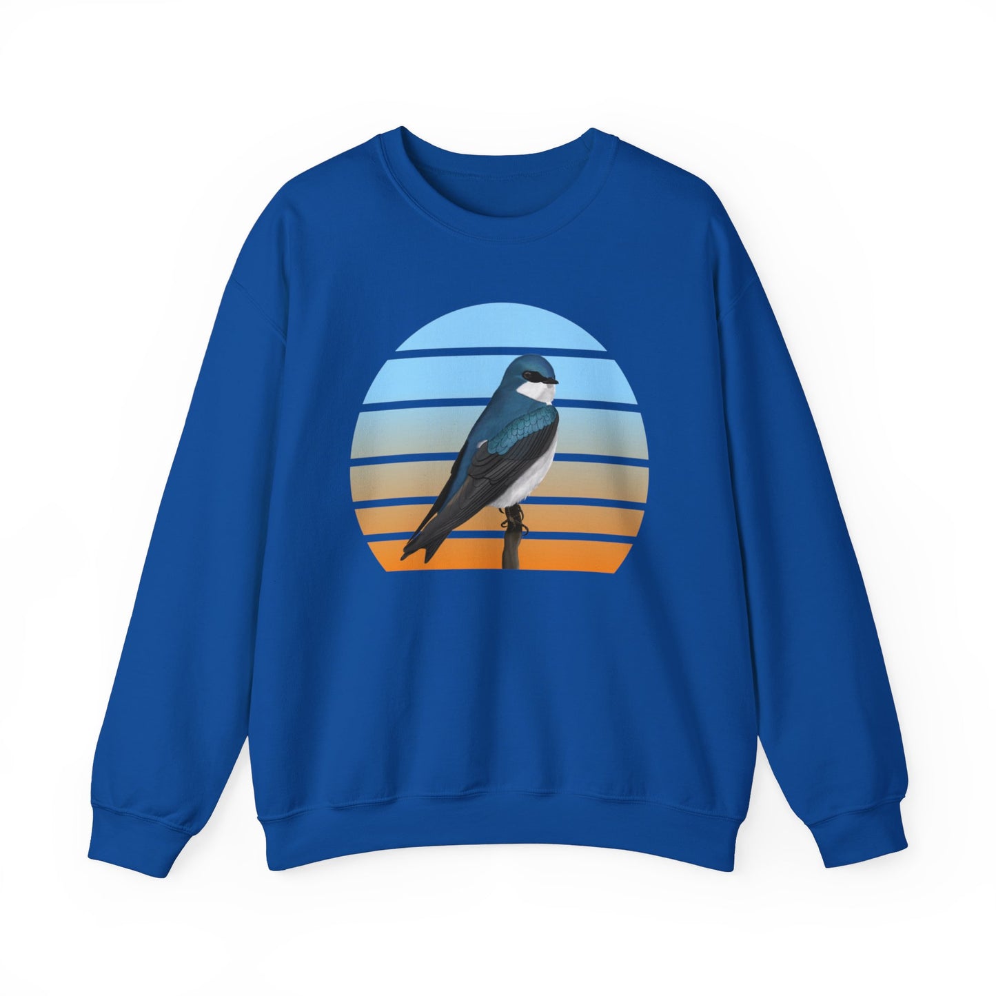 Tree Swallow Birdlover Ornithologist Bird Sweatshirt