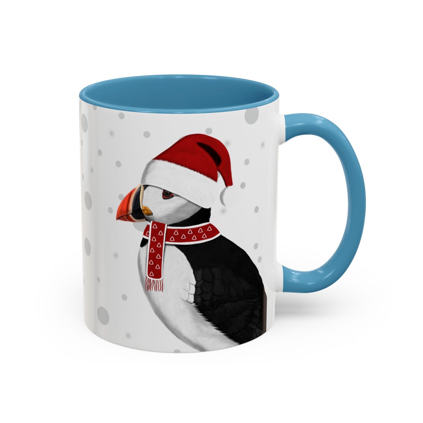 Puffin Christmas Bird Coffee Mug