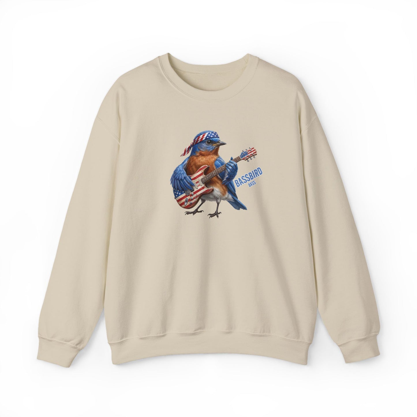 The Bassbird Bass Player Sweatshirt – The Backyard Birds