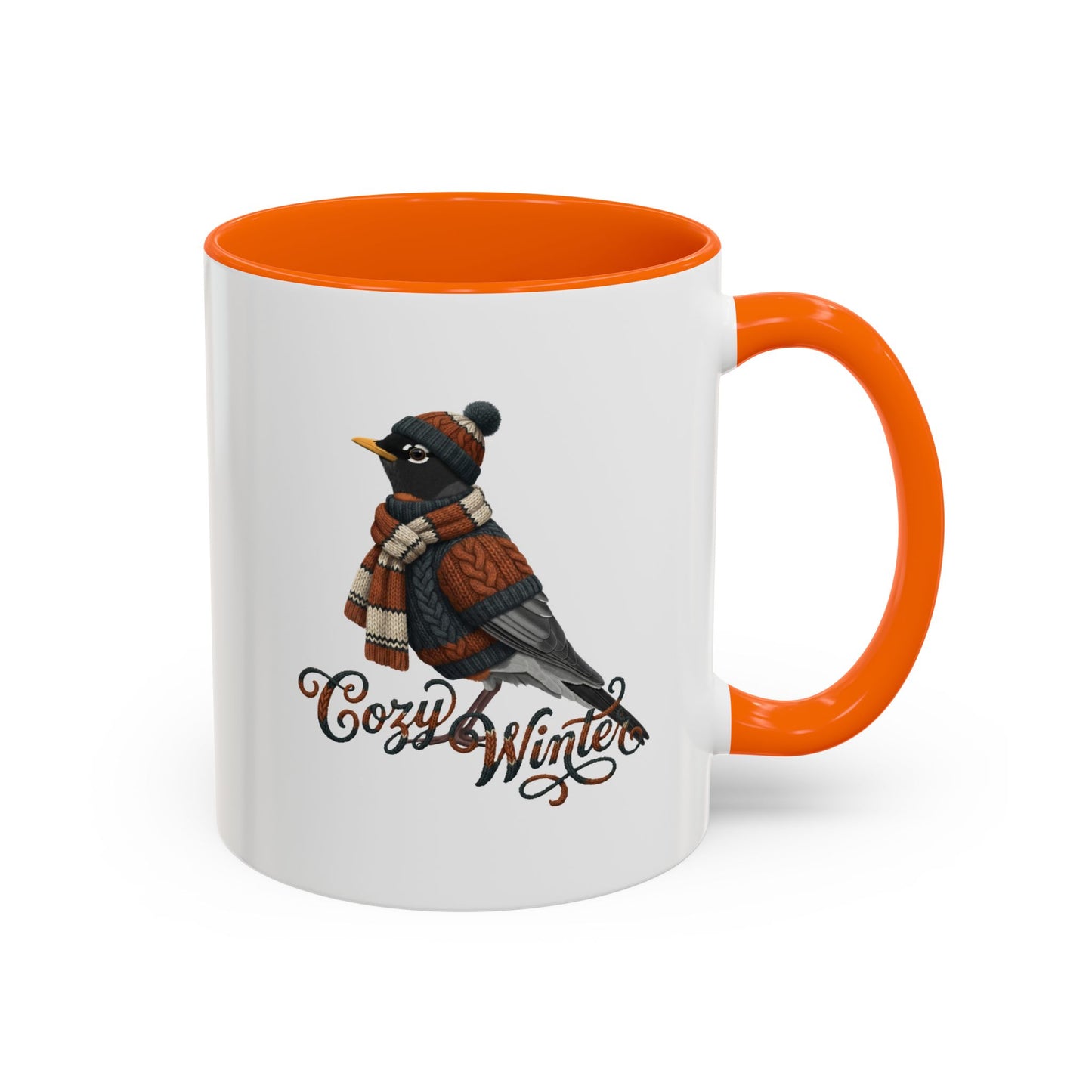 American Robin Ceramic Bird Coffee Mug – Custom Gift for Bird Watchers