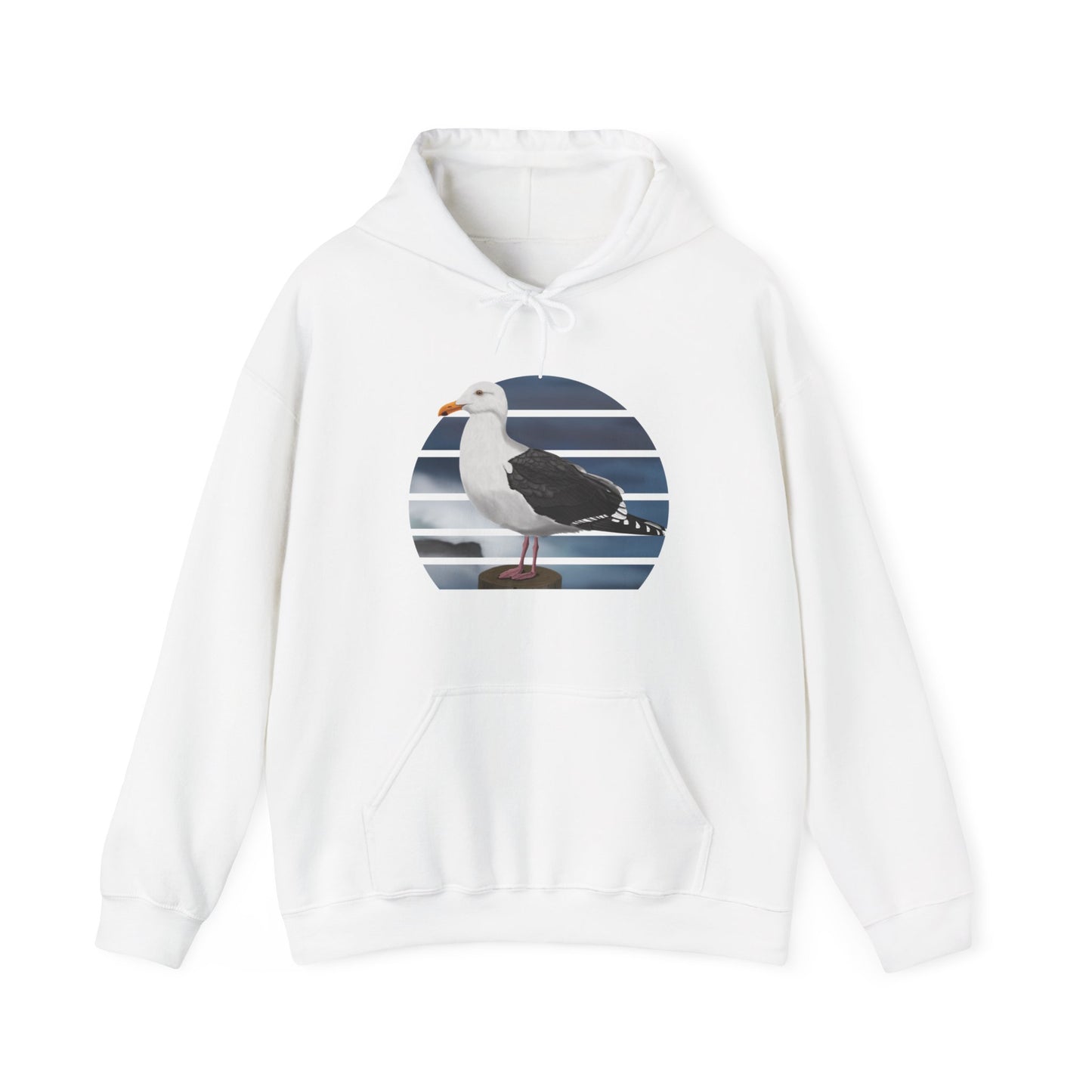 Seagull Bird Hoodie