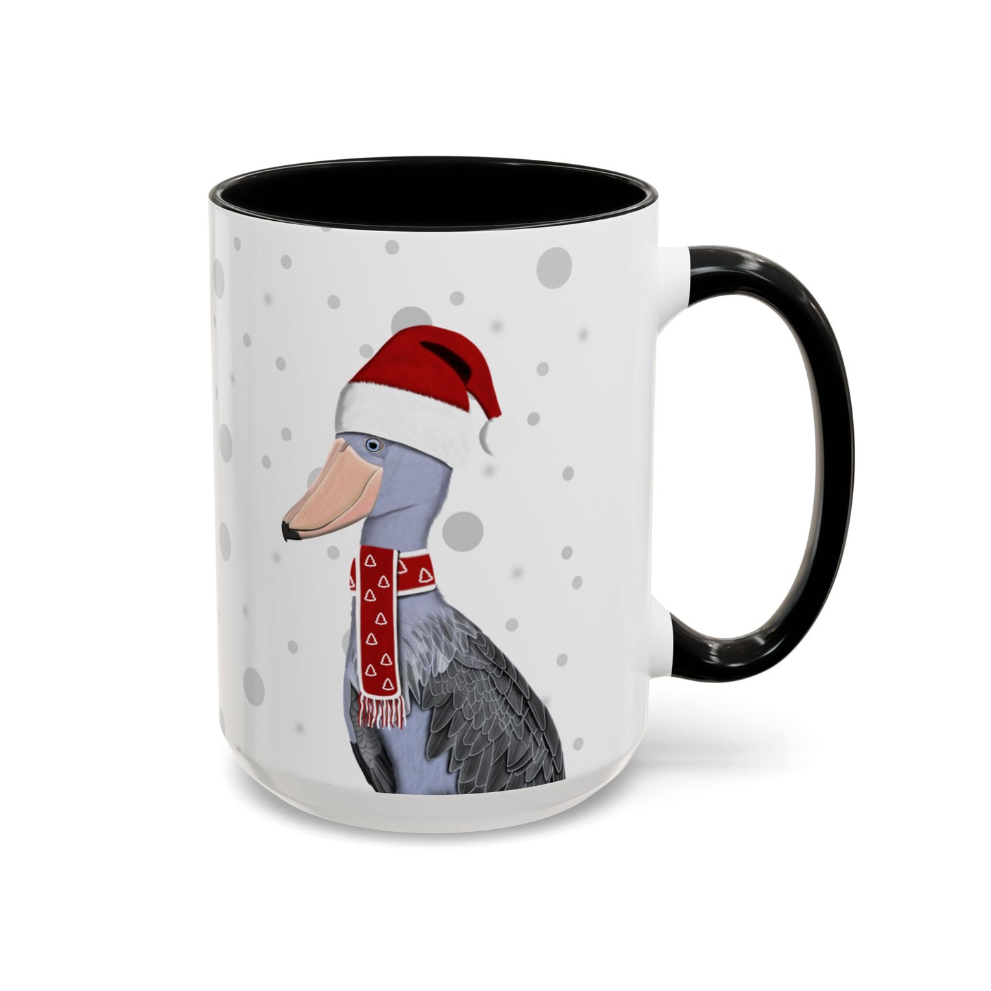 Shoebill Christmas Bird Coffee Mug