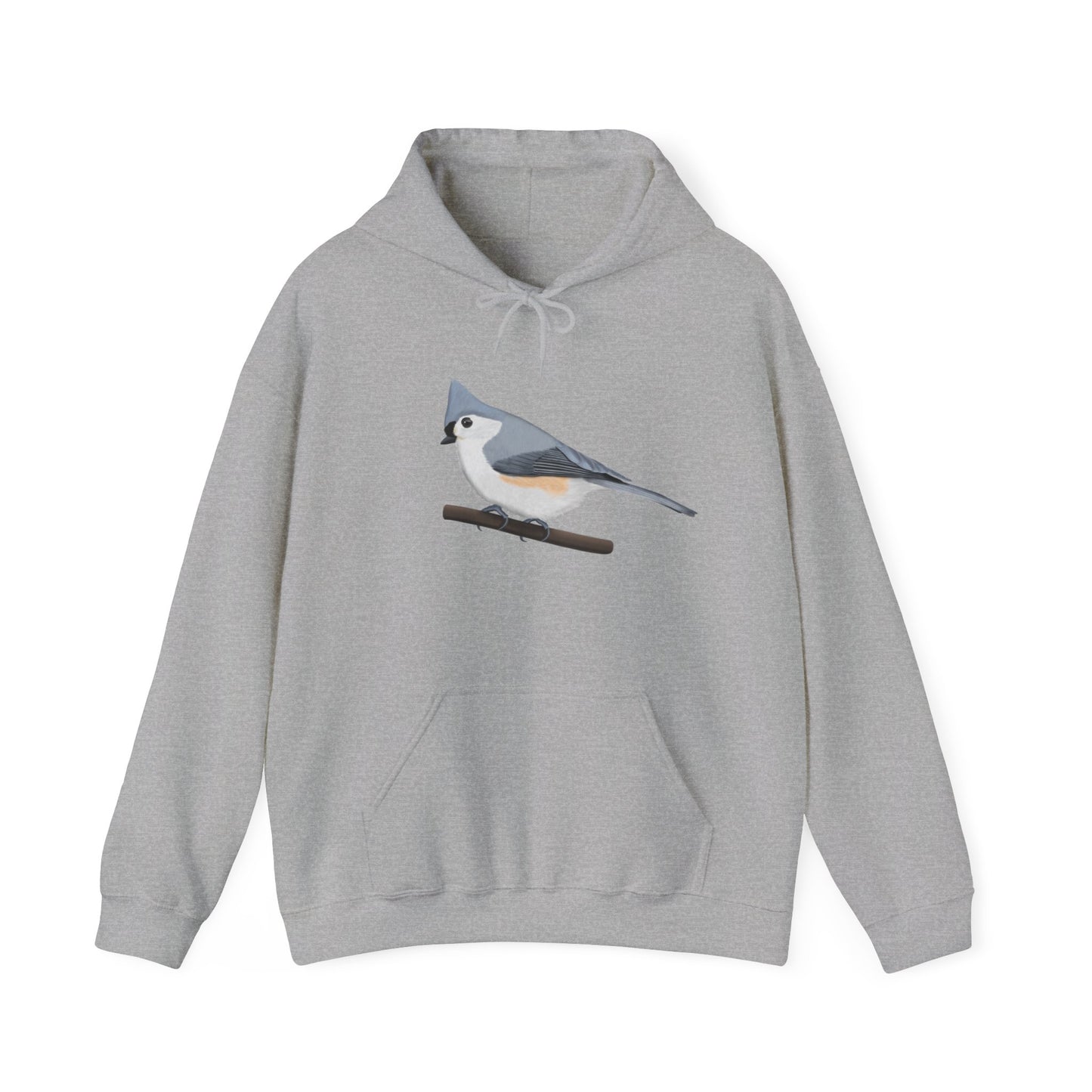 Tufted Titmouse Bird Birdwatching Birder Hoodie