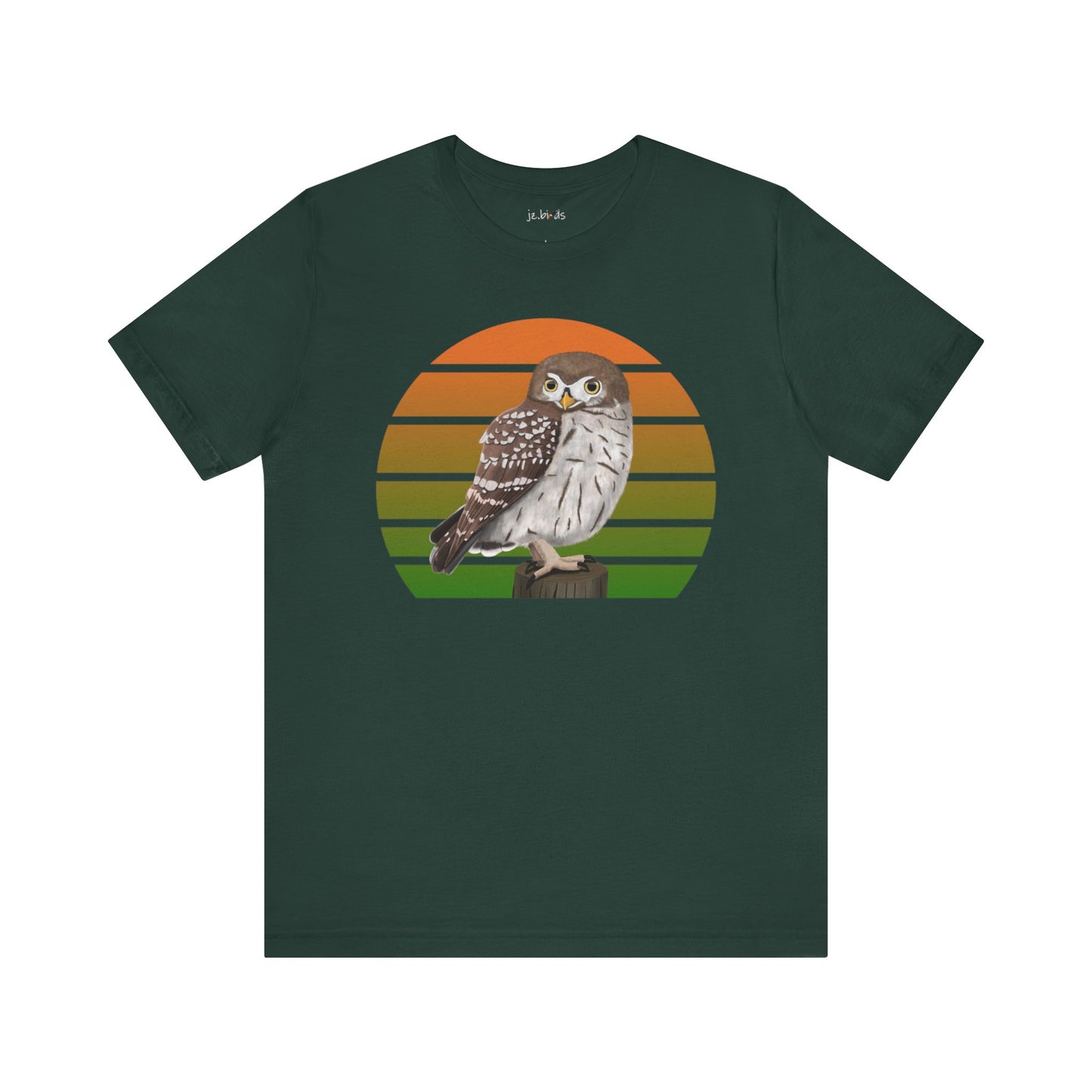 Little Owl Birdwatcher Bird T-Shirt