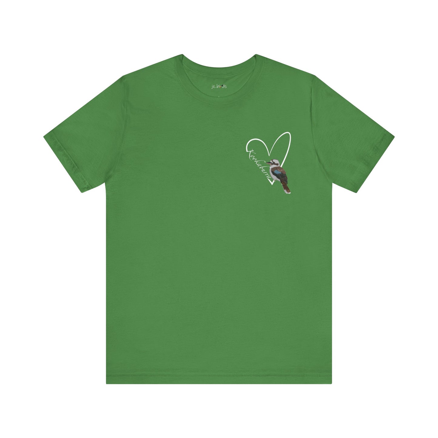 Kookaburra Heart Birdwatcher Bird T-Shirt