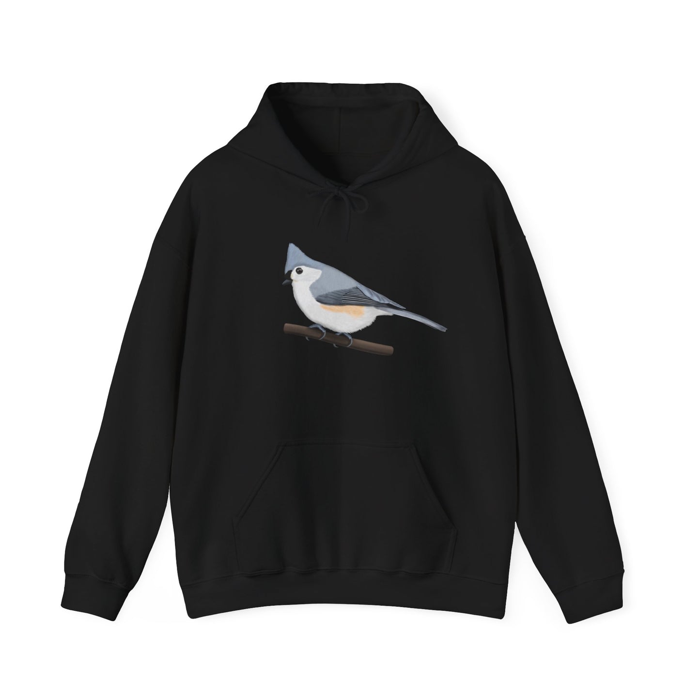 tufted titmouse bird birdwatcher hoodie