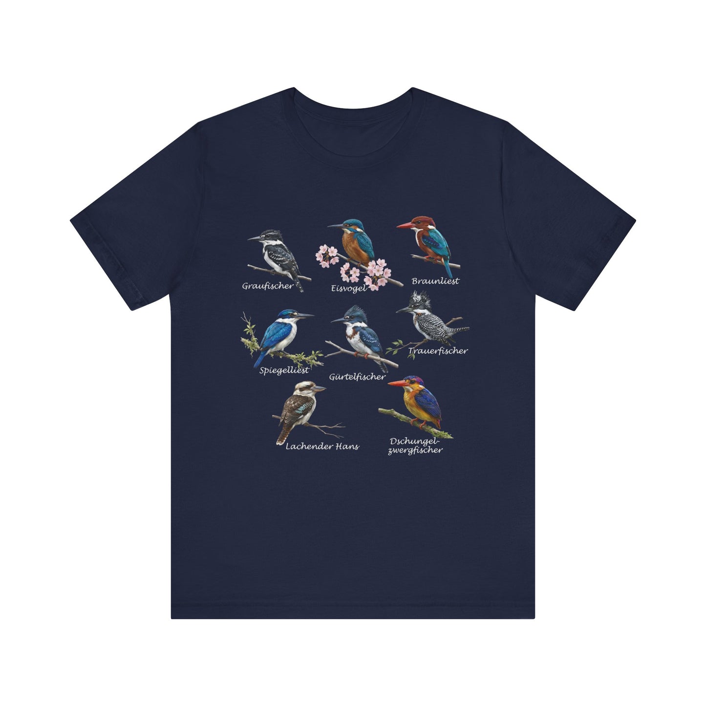 T-Shirt mit Eisvögeln & Liesten: Lachender Hans & Co. | Vogelkunde
