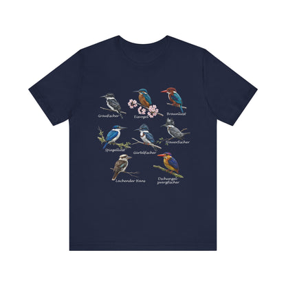 T-Shirt mit Eisvögeln & Liesten: Lachender Hans & Co. | Vogelkunde