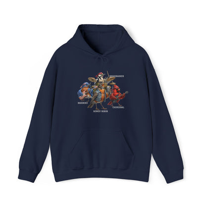 The Backyard Birds Official Band Hoodie – The Great Migration Tour (Front & Back Print)