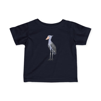 Süßes Schuhschnabel Vogel Tiermotiv T-Shirt für Babys und Kleinkinder