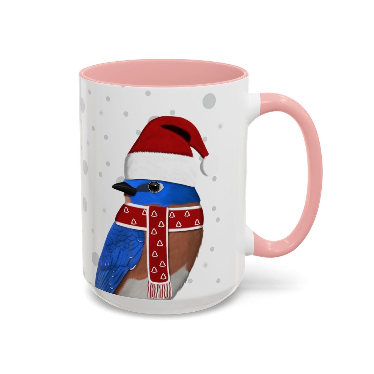 Bluebird Christmas Bird Coffee Mug