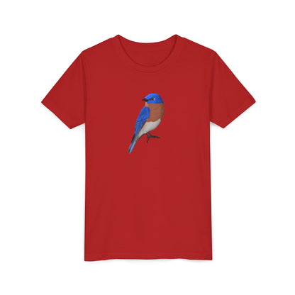 Bluebird Birding & Birdwatching Bird Youth T-Shirt