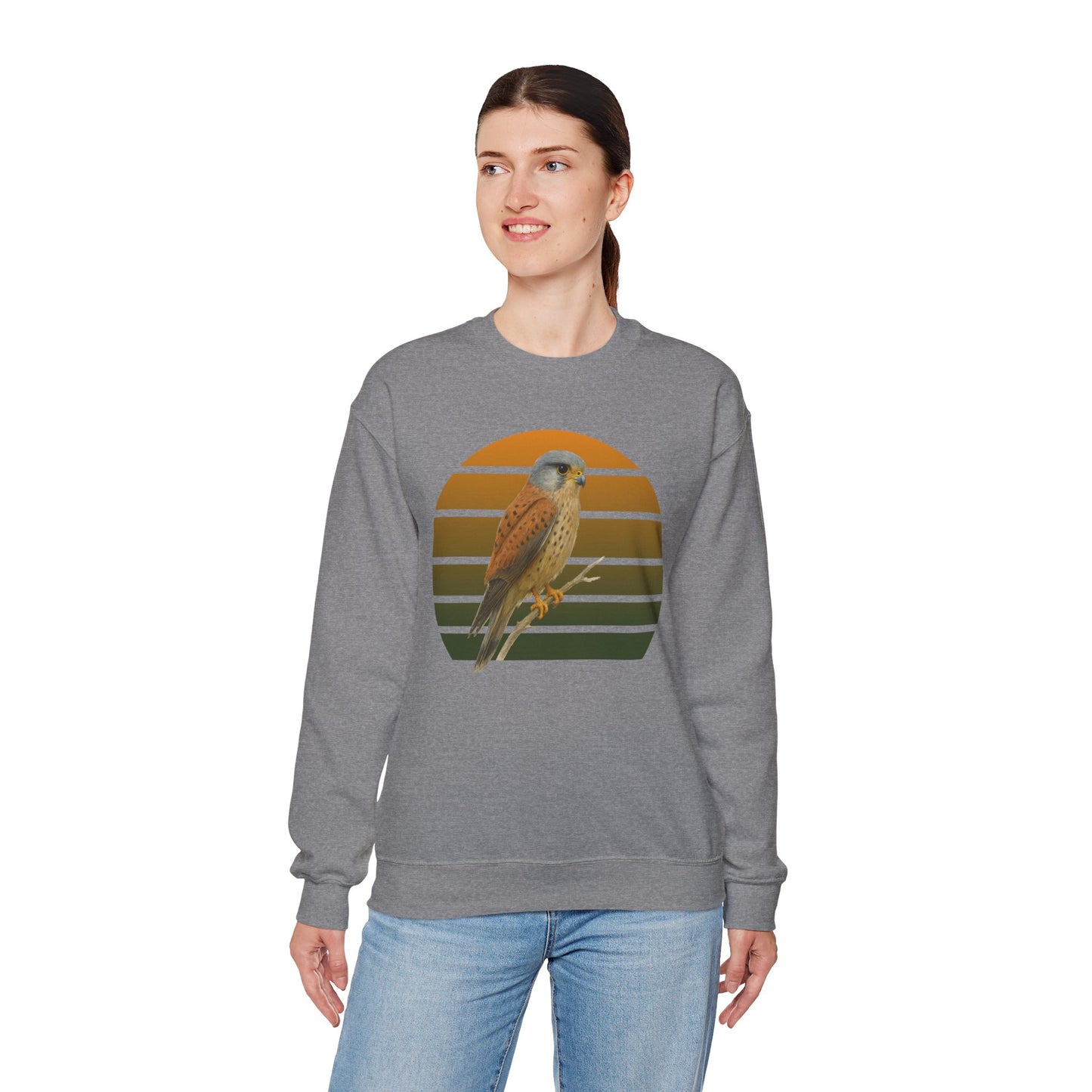 Kestrel Bird Lover & Bird Watching Bird Sweatshirt