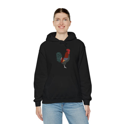 Rooster Bird Birdwatching Birder Hoodie