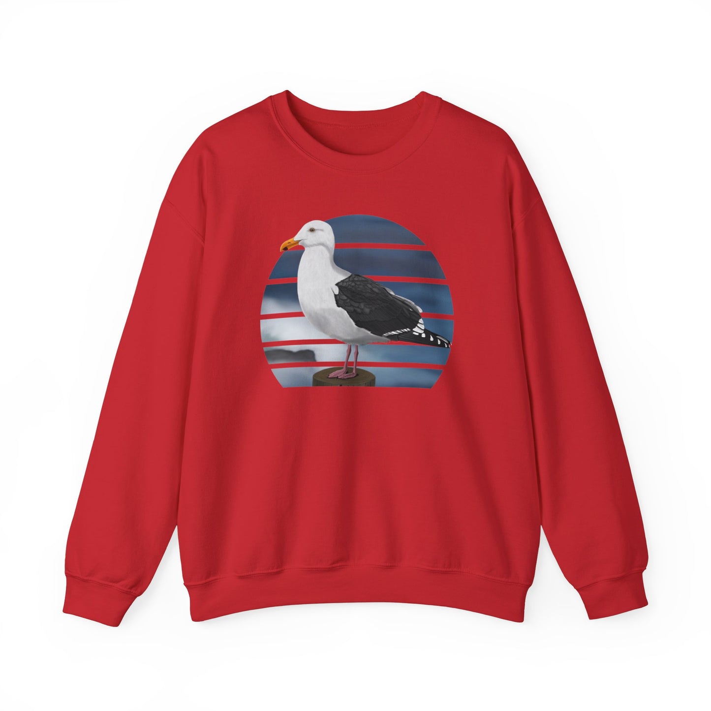 Seagull Birdlover Ornithologist Bird Sweatshirt