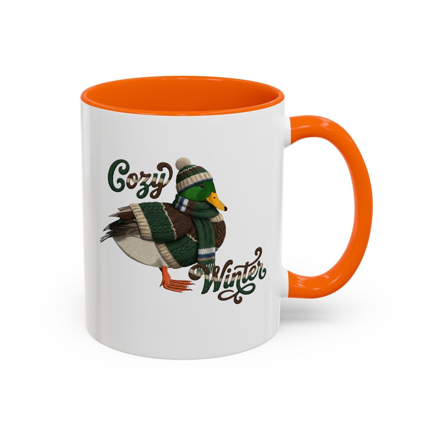 マガモの陶器製コーヒーマグ – バードウォッチャーへのカスタムギフト