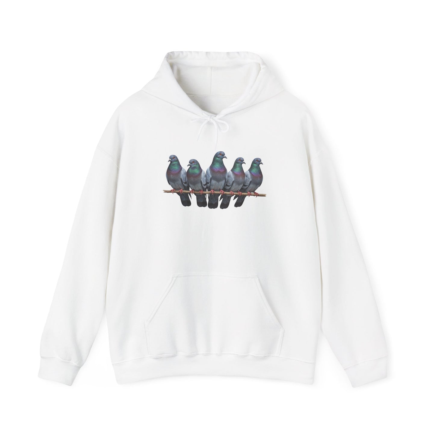 Tauben Hoodie - Vogel Kapuzenpullover für Vogelbeobachter & Naturliebhaber mit Vogelmotiv
