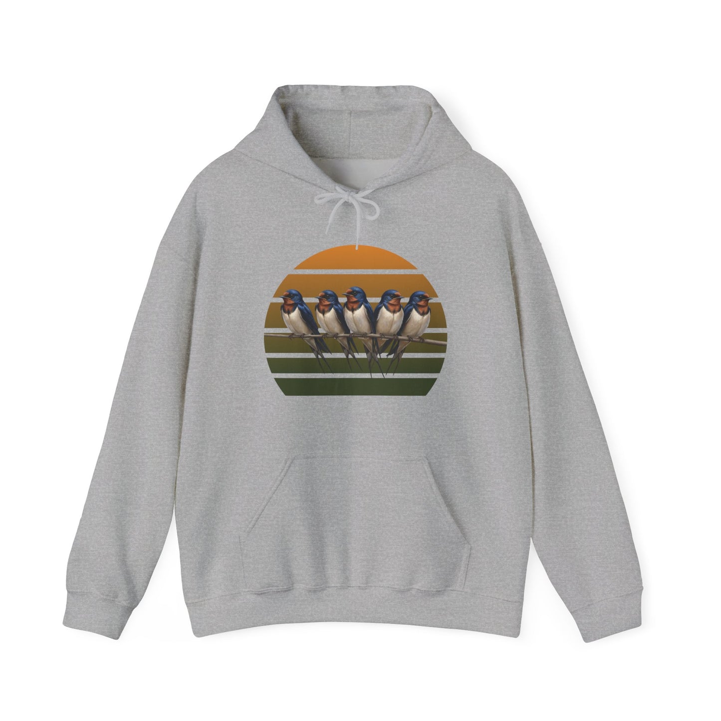 Barn Swallow Hoodie Bird Lover & Bird Watcher | Unisex Sweater | Gift for Bird Lovers