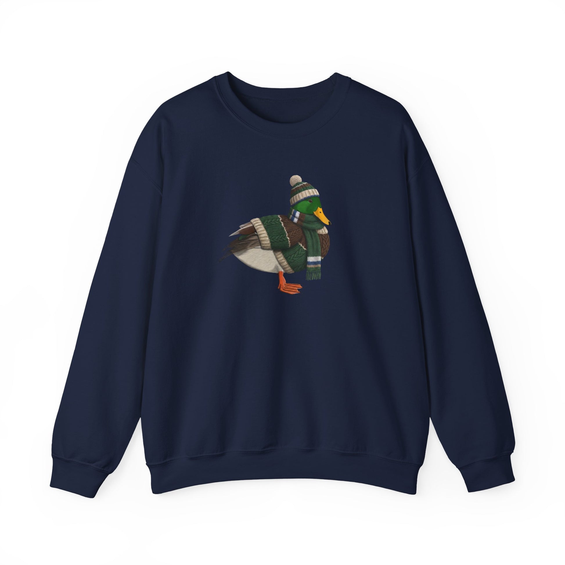 Mallard Cozy Sweatshirt – Animal Lover Gift, Avian Enthusiast