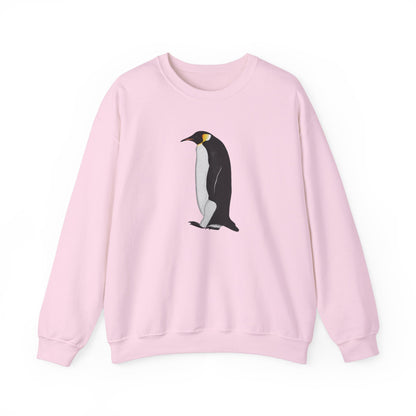 Emperor Penguin Bird Watcher Biologist Crewneck Sweatshirt