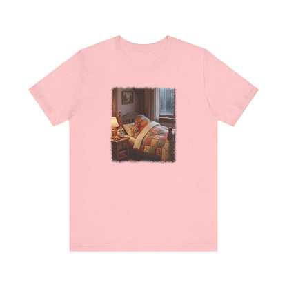 Robin Rosi Sleeping in Bed T-Shirt for Bird Lovers