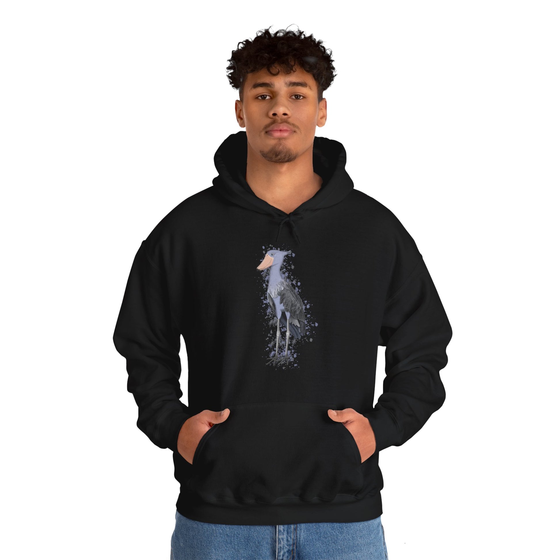 Shoebill Bird Unisex Hoodie - jz.birds