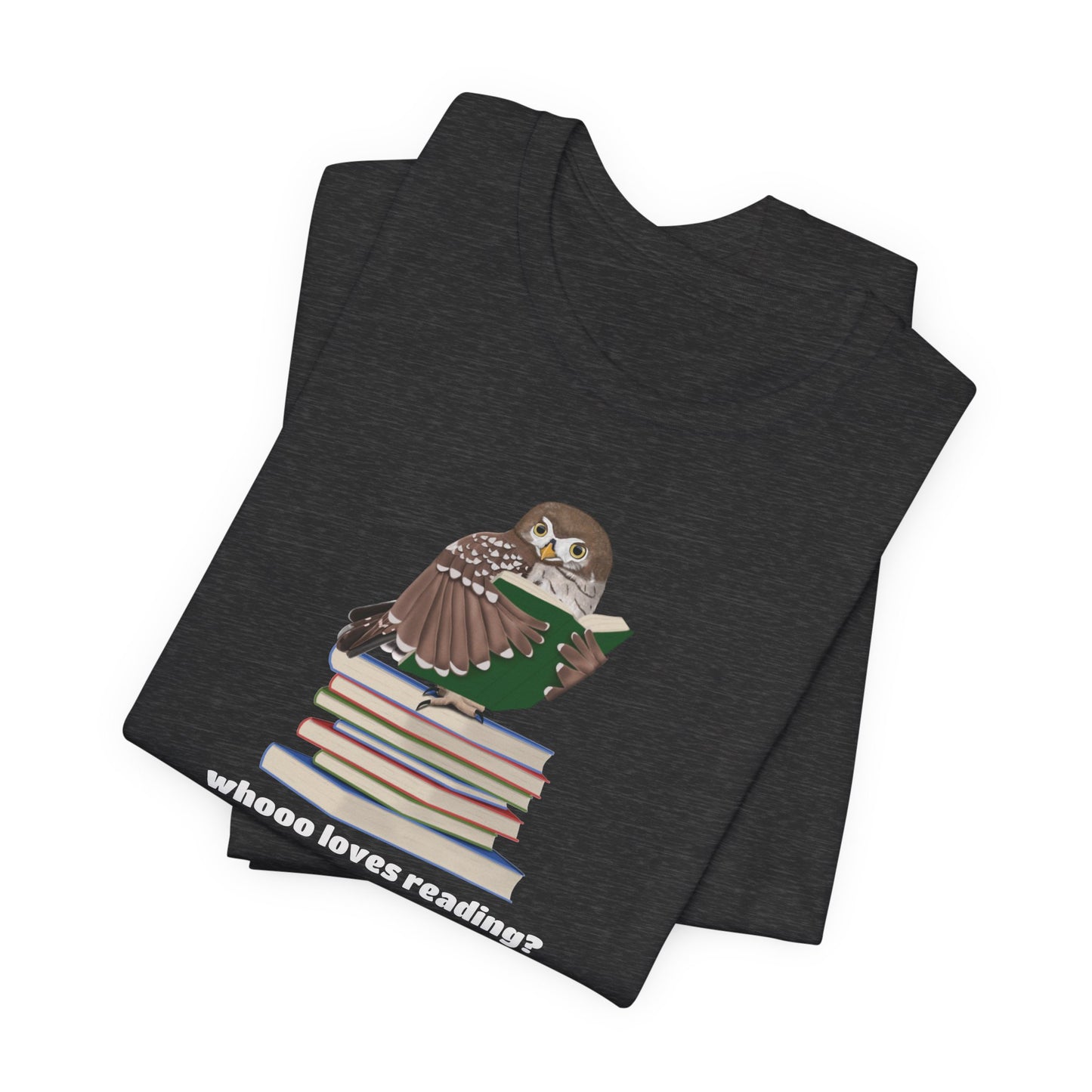 Whooo Loves Reading Owl Teacher Shirt – Cute Librarian & Book Lover Tee