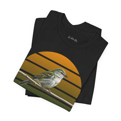 Red-Eyed Vireo T-Shirt | Unisex Retail Fit Bird Lover Tee | Wildlife Birder Gift