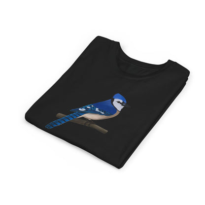 Blue Jay Birding & Birdwatching Bird Youth T-Shirt