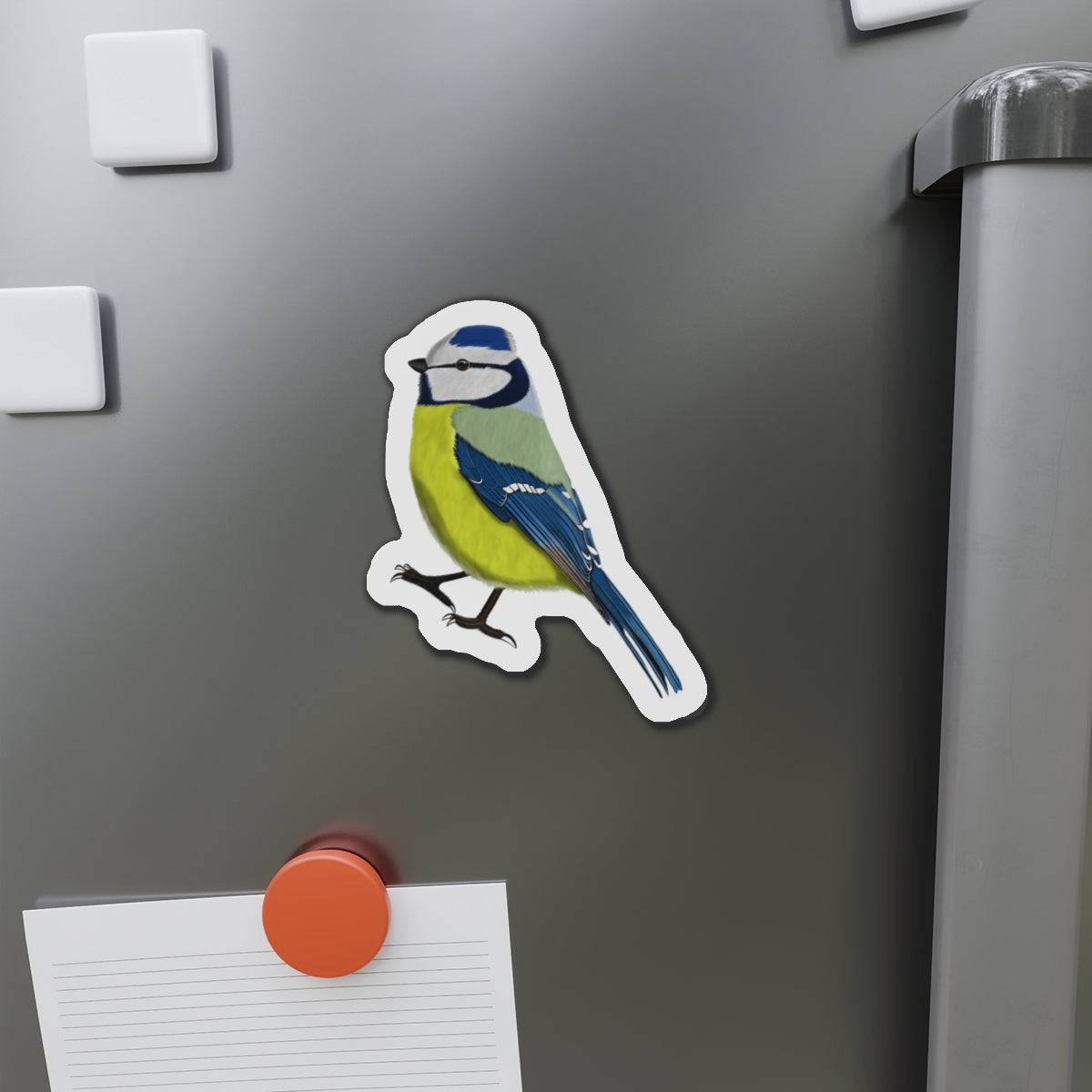 Blue Titmouse Bird Magnet